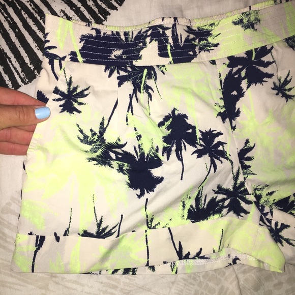 NWOT Palm Tree Shorts - Picture 2 of 5